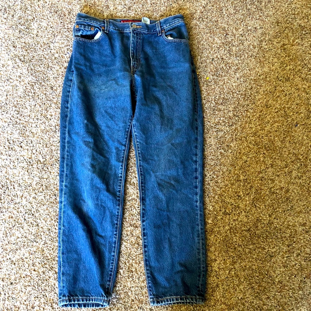 Vintage Levis 550 in dark blue